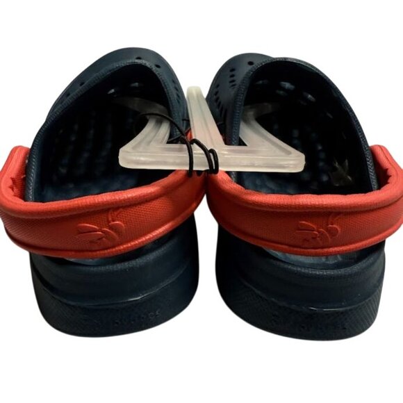 Joybees Womens Casual Slip-On Sandals Navy Blue Size 6 - Picture 3 of 4